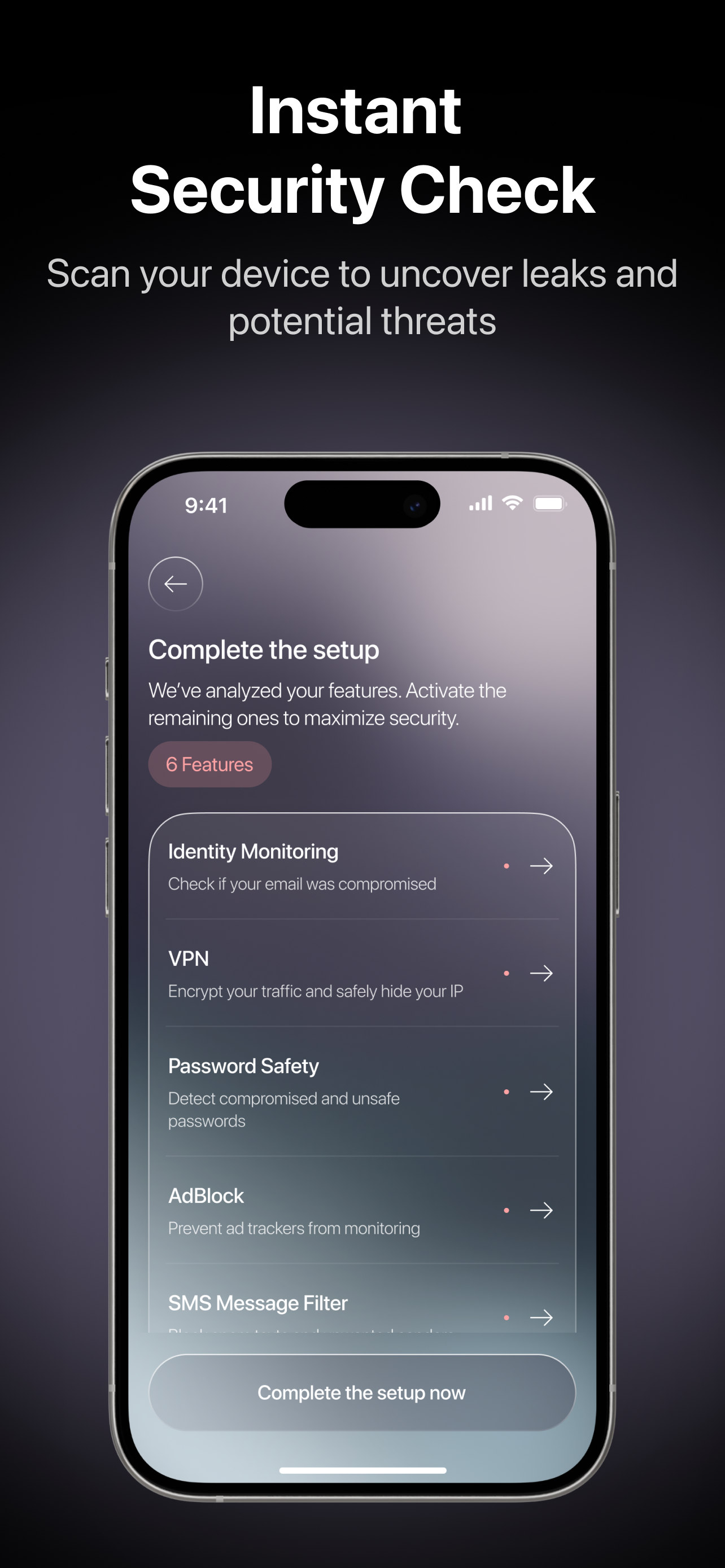 Protevia App Screenshot